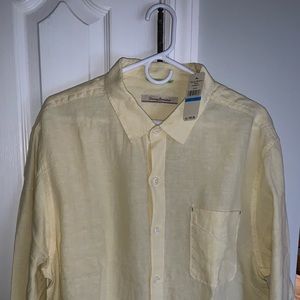 Tommy Bahama long sleeve linen shirt. Size XL